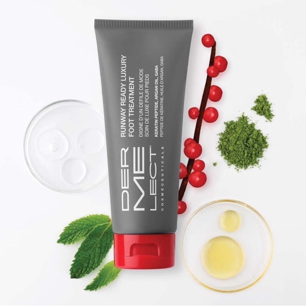 Dermelect Runway Ready Luxury Foot Treatment | NEW | Peptide Infused Anti-Aging